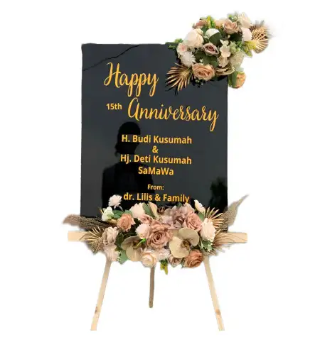 Papan Bunga Akrilik Widodomartani