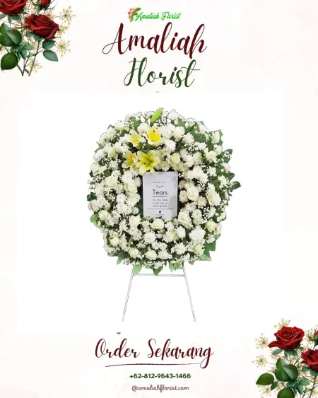 Krans Bunga Duka Widodomartani