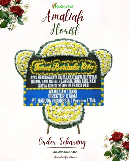 Papan Bunga Duka Widodomartani